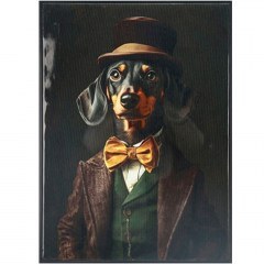 Canvas Painting Dog FAL489 45x60cm Multi Espiel