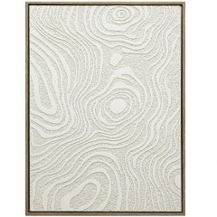 Canvas Painting 3D FAL500 45x60cm White Espiel