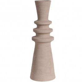Vase TOF311 17,8x17,8x52,8cm Beige Espiel BEIGE