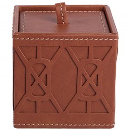 Storage Box FER107 9x9x9cm Brown Espiel BROWN