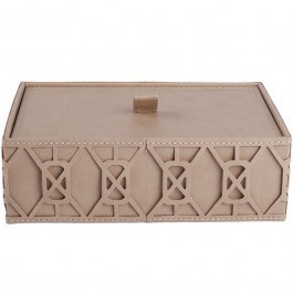 Storage Box FER209 22x15x7cm Beige Espiel BEIGE