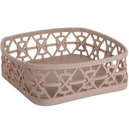 Storage Basket FER210 18x18x7cm Beige Espiel BEIGE