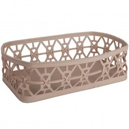 Storage Basket FER204 32,5x17,6x10cm Beige Espiel BEIGE