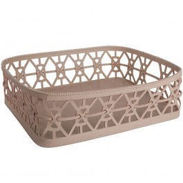 Storage Basket FER203 32,5x26,5x10cm Beige Espiel BEIGE