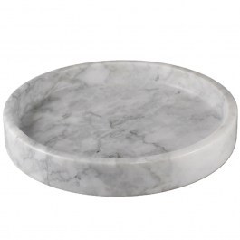 Shallow Plate Marble FAV286 20x3cm White Espiel WHITE