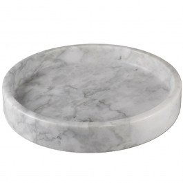 Shallow Plate Marble FAV285 15x3cm White Espiel WHITE