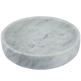 Serving Bowl Marble FAV273 15x4cm White Espiel WHITE