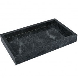 Δίσκος Σερβιρίσματος Μαρμάρινος FAV274 30x20x3cm Black Espiel BLACK
