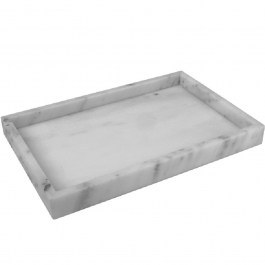 Δίσκος Σερβιρίσματος Μαρμάρινος FAV276 30x20x3cm White Espiel WHITE