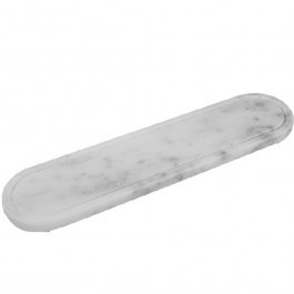 Serving Platter Marble FAV233N 20x7x1cm White Espiel WHITE