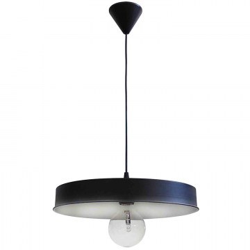 Φωτιστικό Οροφής LM-310 1/L BL-WH 34-0043 Black