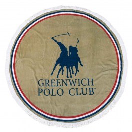 Πετσέτα Θαλάσσης Στρόγγυλη 2825 Beige Greenwich Polo Club BEIGE