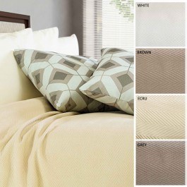 Κουβέρτα Πικέ 1060 White Vesta Home WHITE