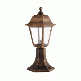 Floor Light Lantern PLGP3R Rust Aca RUST