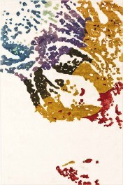 Χαλί Carnival A Carpet Couture WHITE-RED