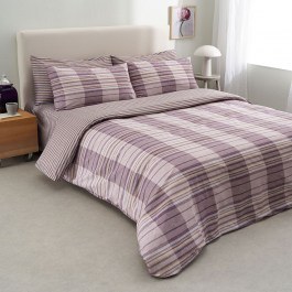 Bed Sheets Bristol-2 (Set 4pcs) Mauve Vesta Home MAUVE