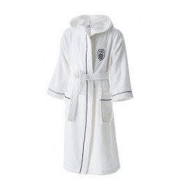 Bathrobe Paok With Hood White Vesta Home WHITE