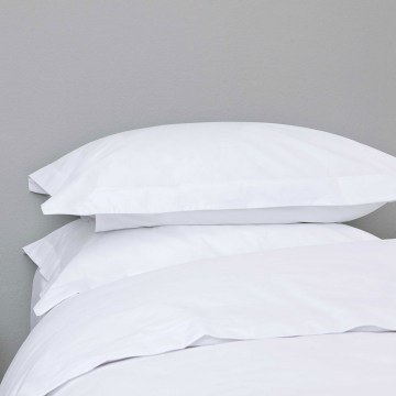 Hotel Pillow Case Oxford 3 Sided 144 T.C. 100% Cotton designdrops