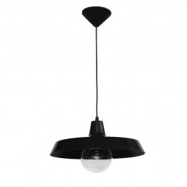 Φωτιστικό Οροφής Μονόφωτο US-GAS  31-0094 Black BLACK