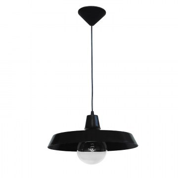 Ceiling Illuminant Single Lamp Us-Gas 31-0094 Black