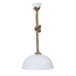 Ceiling Light Sfera/30 31-1056 1L Rope Ut-White Heronia WHITE