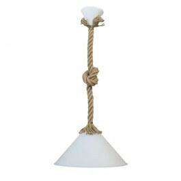 Ceiling Light Conos/30 31-1053 1L Rope Ut-White Heronia WHITE