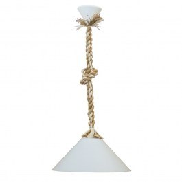 Ceiling Light Conos/30 31-1054 1L Rope Mix-White Heronia BEIGE-WHITE