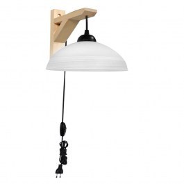 Wall Light Gl-1020AP FIS 02-0240 Black-White Heronia BLACK-WHITE