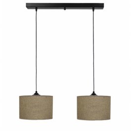 Ceiling Light - Rail 14-0169 2/Ε27 With Lampshad D20x60x95cm ΗΚ-06 Sand Heronia SAND