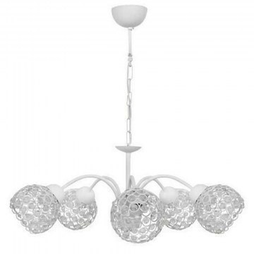 Ceiling Light Chris 01-0322 5/Ε27 D60x65cm White Heronia