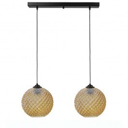 Φωτιστικό Οροφής - Ράγα GL-5010 02-0370 2/Ε27 Φ25x55x96cm Honey Heronia HONEY