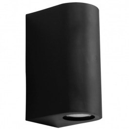 Ceiling Light - Spot C-032 15-0215 Round Up-Down 2xGU10 Led 10,2x7,5x16,5cm Black Heronia BLACK