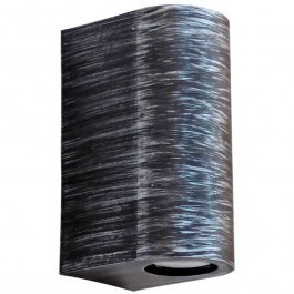 Ceiling Light - Spot C-032 15-0220 Round Up-Down 2xGU10 Led 10,2x7,5x16,5cm Silver Heronia SILVER