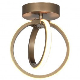 Ceiling Light Venus 01-0354 Led 24W D19x24cm Gold Heronia GOLD