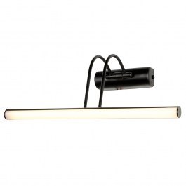 Wall Lamp Curve AP 01-0399 LED 6W 3000/4000/6500K 600Lm 35x20,5x20cm Black Heronia BLACK