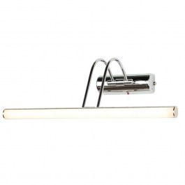 Wall Lamp Curve AP 01-0401 LED 6W 3000/4000/6500K 600Lm 35x20,5x20cm Nickel Heronia NICKEL