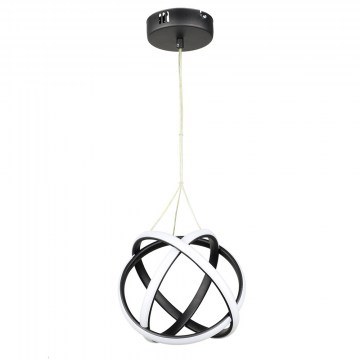 Φωτιστικό Οροφής Atomic-25 01-0404 LED 42W 3000K/4000K/6000K 4300Lm 25x60cm Black Heronia