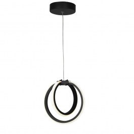 Ceiling Lamp Venus-20 01-0409 LED 24W 3000/4000/6500K 2190Lm 20x60cm Black Heronia BLACK