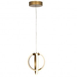 Ceiling Lamp Venus-20 01-0410 LED 24W 3000/4000/6500K 2190Lm 20x60cm Gold Matt Heronia GOLD