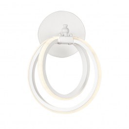 Wall Lamp Venus-AP 01-0414 LED 24W 3000/4000/6500K 2190Lm 18,5x29cm White Heronia WHITE