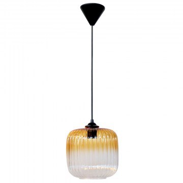 Φωτιστικό Οροφής GL-6010/20 -A- 1/L 02-0436 1xE27 20x100cm Honey Heronia