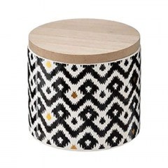 Scented Candle In Vase With Cap Orchid 07.164911 10,5x9,2cm White-Gold