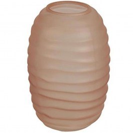 Striped Glass Vase 013.783963 10,5x15,5cm Apple APPLE