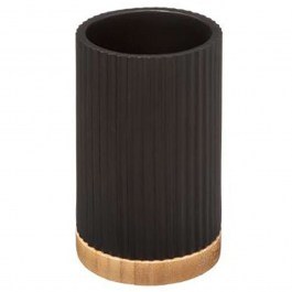 Bath Mug Natureo 07.174541B Black-Natural NATURAL-BLACK