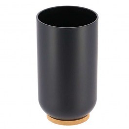 Bath Mug Με Bamboo 06.6174237 Black BLACK