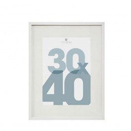 Table Photo Frame 07.162355B 30x40cm White WHITE