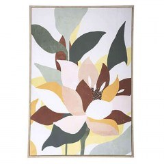 Canvas Painting Flower 07.182116 58x78cm Multi