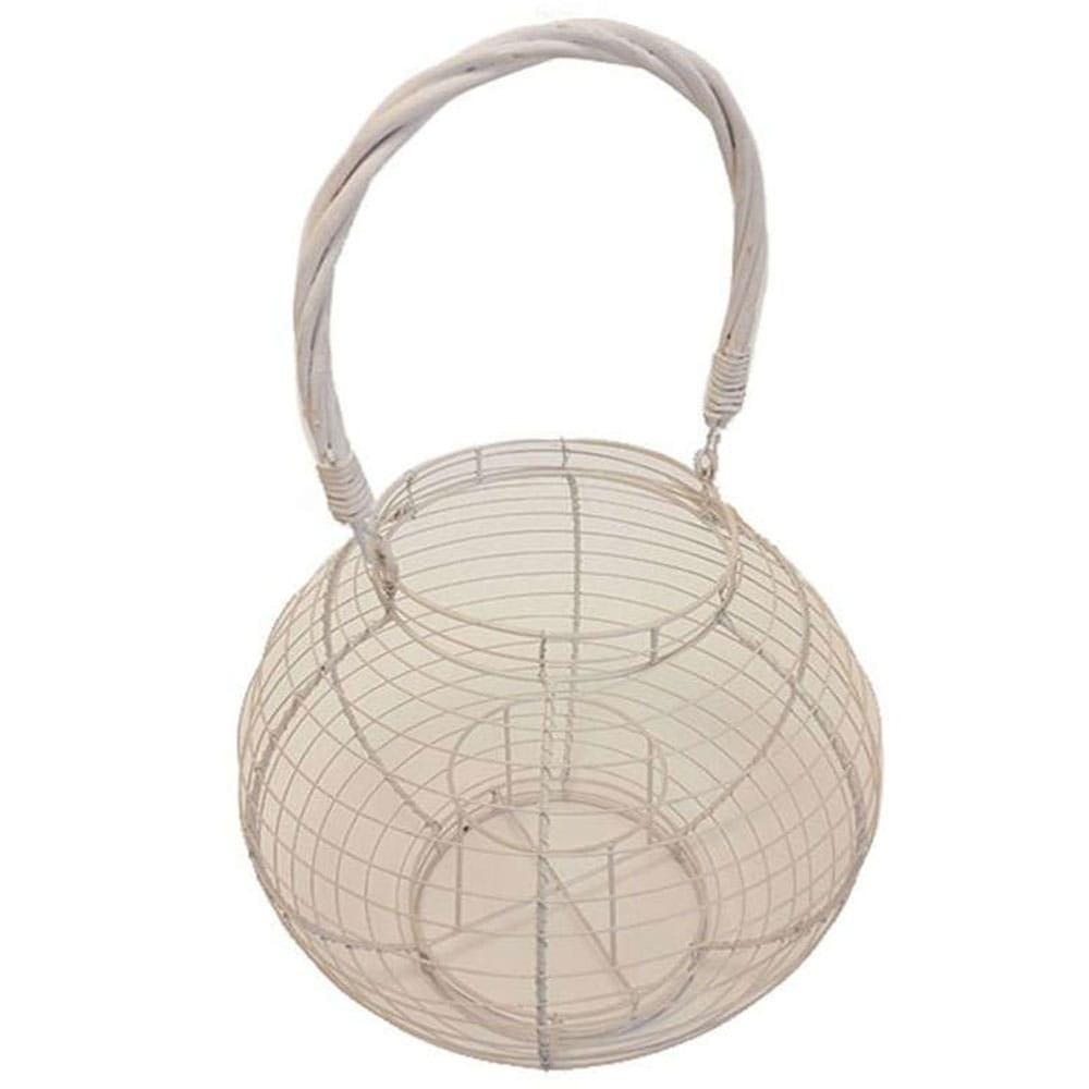 Φανάρι Μεταλλικό Rusty 00.07.7853 16/30Χ27 Rusty-White
