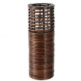 Lantern Wooden 013.784058 18x50cm Brown BROWN