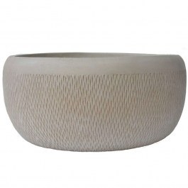 Pot Rain 00.03.34526 D53x25cm Beige BEIGE